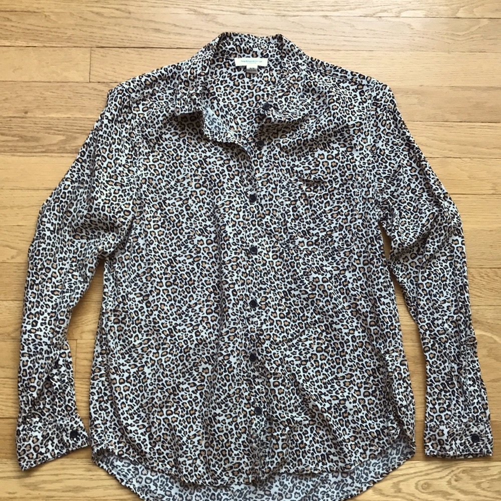 beachlunchlounge Leopard Print Shirt